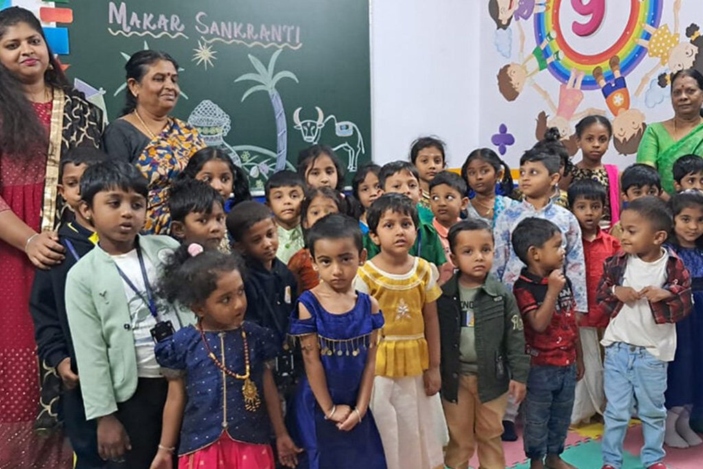 kidzee kalyan nagar preschool classroom