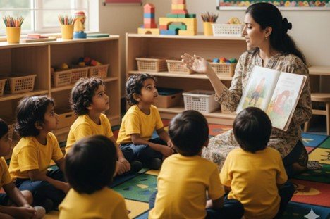 How Kidzee Helps Develop Listening Skills in Preschool Children