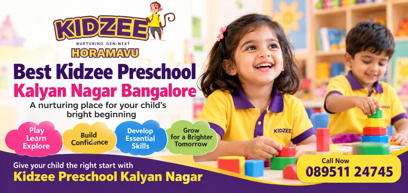 Best Kidzee Preschool Kalyan Nagar Bangalore